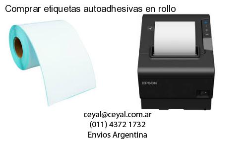 Comprar etiquetas autoadhesivas en rollo