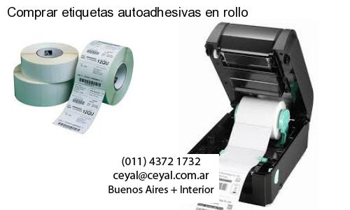 Comprar etiquetas autoadhesivas en rollo