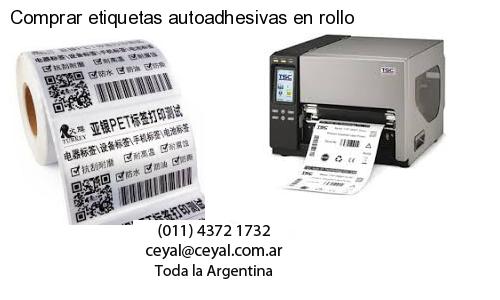 Comprar etiquetas autoadhesivas en rollo