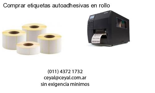 Comprar etiquetas autoadhesivas en rollo