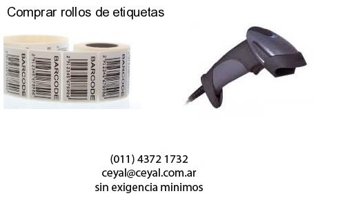 Comprar rollos de etiquetas