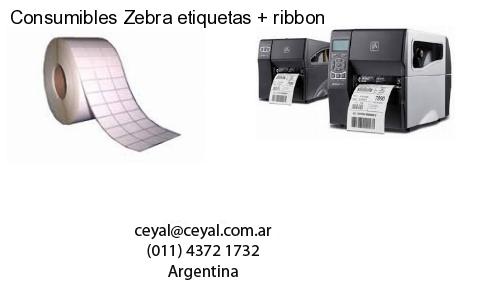 Consumibles Zebra etiquetas   ribbon