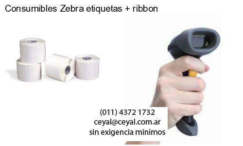 Consumibles Zebra etiquetas   ribbon