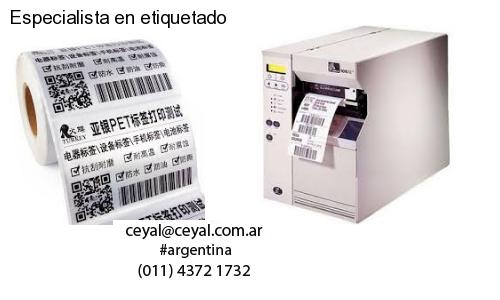 Especialista en etiquetado