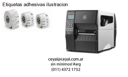 Etiquetas adhesivas ilustracion