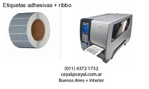 Etiquetas adhesivas   ribbo