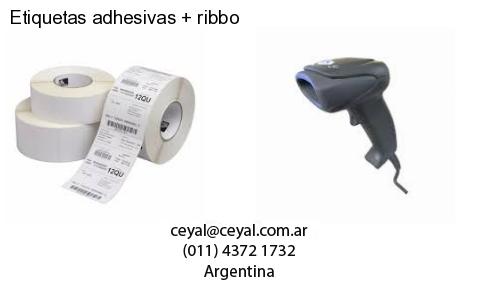 Etiquetas adhesivas   ribbo