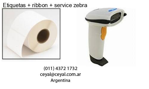 Etiquetas   ribbon   service zebra