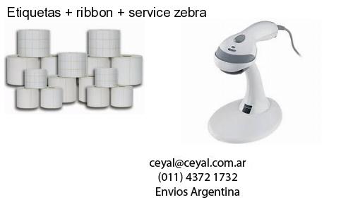 Etiquetas   ribbon   service zebra