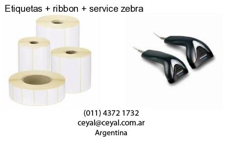 Etiquetas   ribbon   service zebra