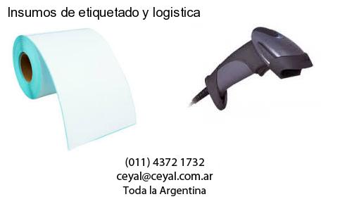 Insumos de etiquetado y logistica