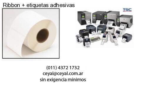 Ribbon   etiquetas adhesivas