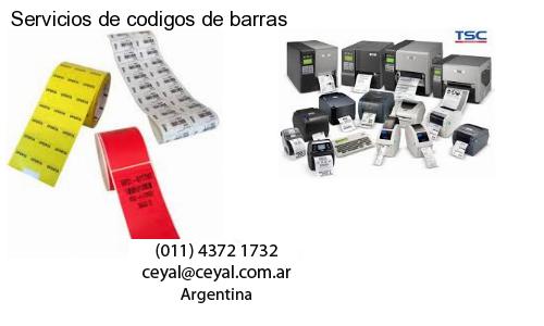 Servicios de codigos de barras