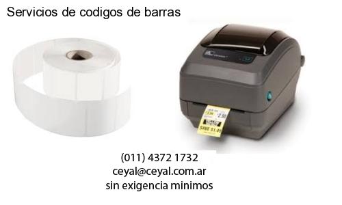 Servicios de codigos de barras