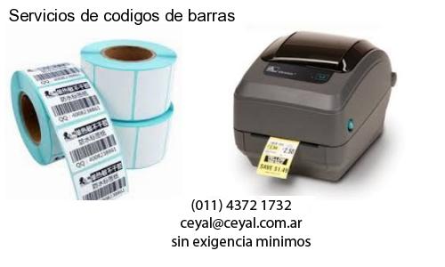 Servicios de codigos de barras