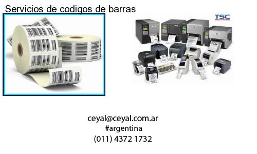 Servicios de codigos de barras