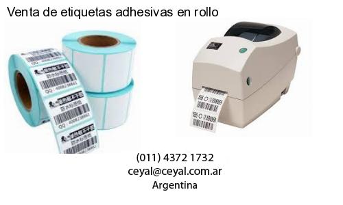 Venta de etiquetas adhesivas en rollo