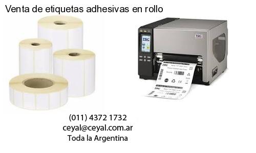 Venta de etiquetas adhesivas en rollo