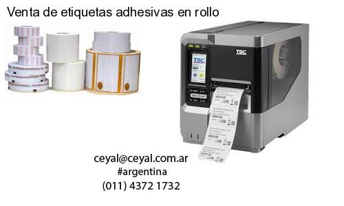 Venta de etiquetas adhesivas en rollo