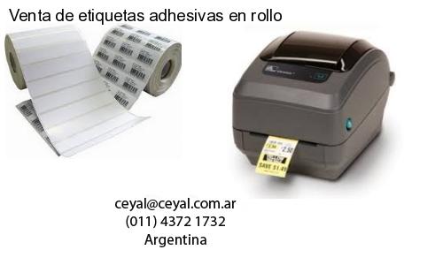 Venta de etiquetas adhesivas en rollo