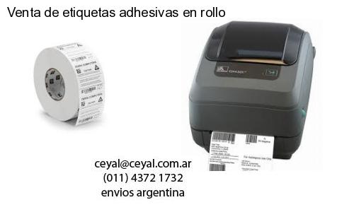 Venta de etiquetas adhesivas en rollo