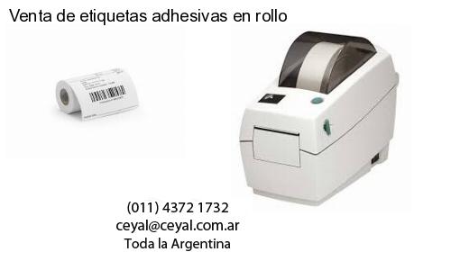 Venta de etiquetas adhesivas en rollo