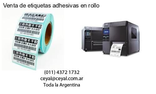 Venta de etiquetas adhesivas en rollo