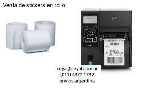 Venta de stickers en rollo