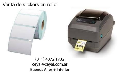 Venta de stickers en rollo