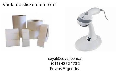 Venta de stickers en rollo