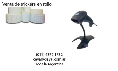 Venta de stickers en rollo