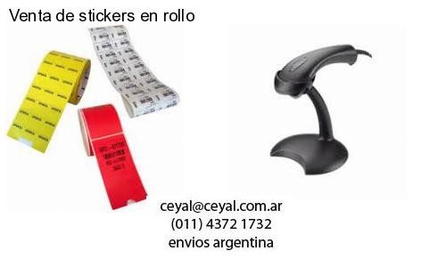 Venta de stickers en rollo