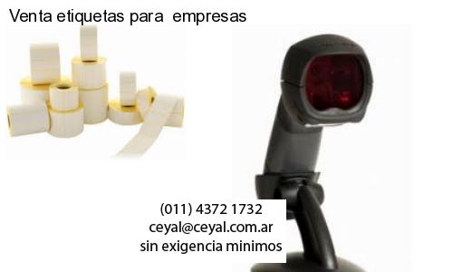 Venta etiquetas para  empresas