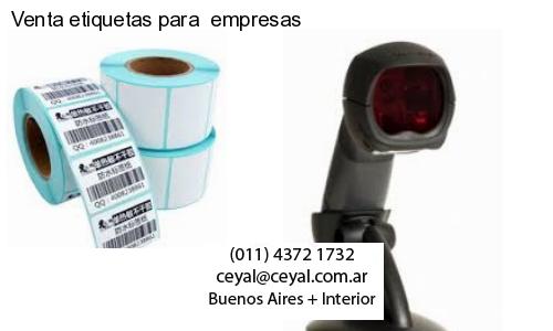 Venta etiquetas para  empresas