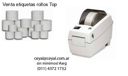 Venta etiquetas rollos Top