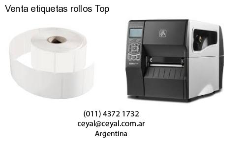 Venta etiquetas rollos Top