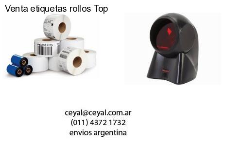 Venta etiquetas rollos Top