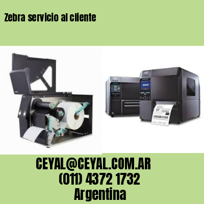 Zebra servicio al cliente