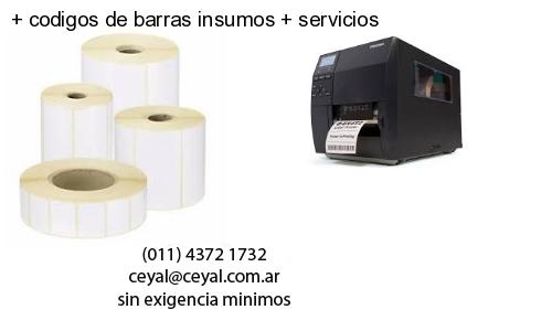   codigos de barras insumos   servicios