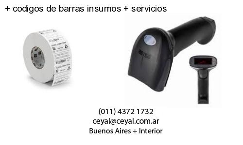   codigos de barras insumos   servicios