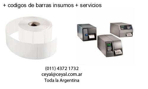   codigos de barras insumos   servicios