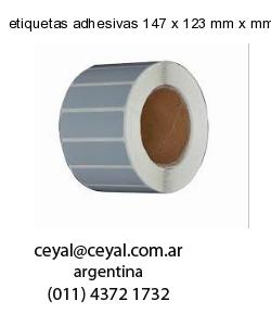 etiquetas adhesivas 147 x 123 mm x mm