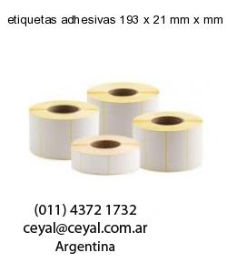 etiquetas adhesivas 193 x 21 mm x mm