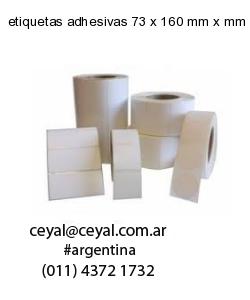 etiquetas adhesivas 73 x 160 mm x mm