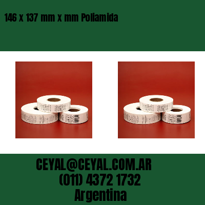 146 x 137 mm x mm Poliamida