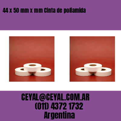 44 x 50 mm x mm Cinta de poliamida