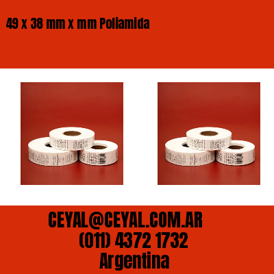 49 x 38 mm x mm Poliamida