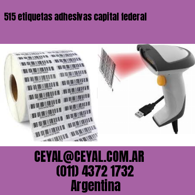 515 etiquetas adhesivas capital federal