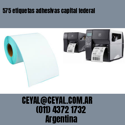 575 etiquetas adhesivas capital federal