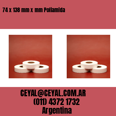 74 x 138 mm x mm Poliamida